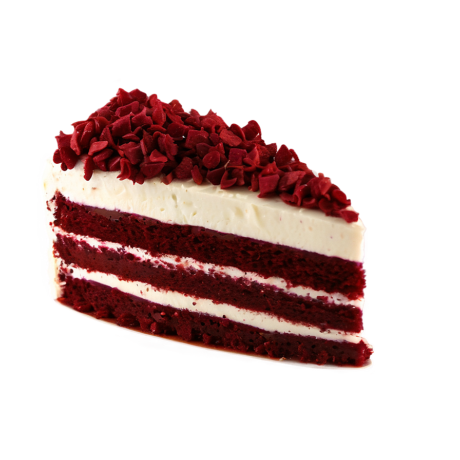 No-bake Red Velvet Cake Png Pkf35 PNG Image