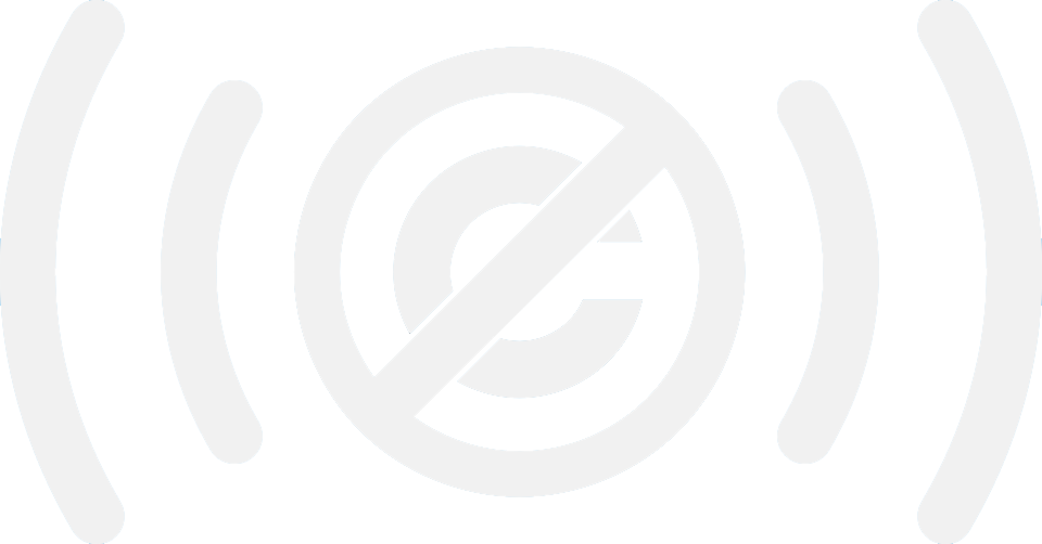 No Copyright Symbol_ Gray Background PNG Image