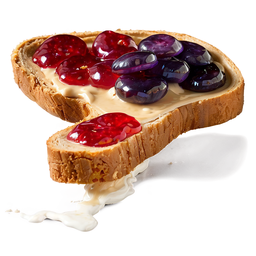 No-crust Peanut Butter And Jelly Png 72 PNG Image