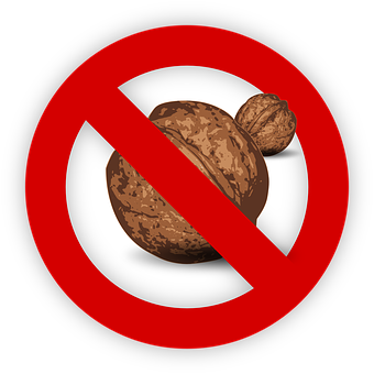 No Nuts Allowed Sign PNG Image