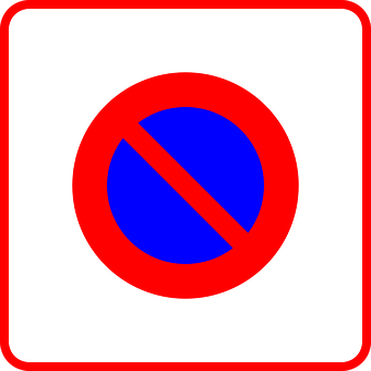 No Parking Sign Graphic PNG Image