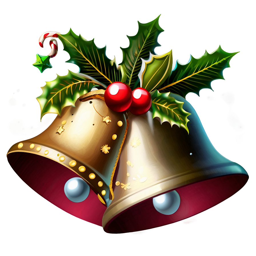 Noel Festive Bells Png Jan PNG Image