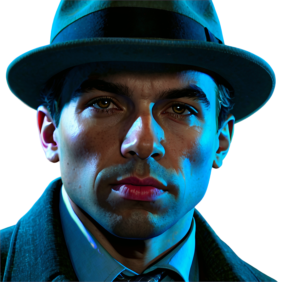 Noir Detective Png 71 PNG Image