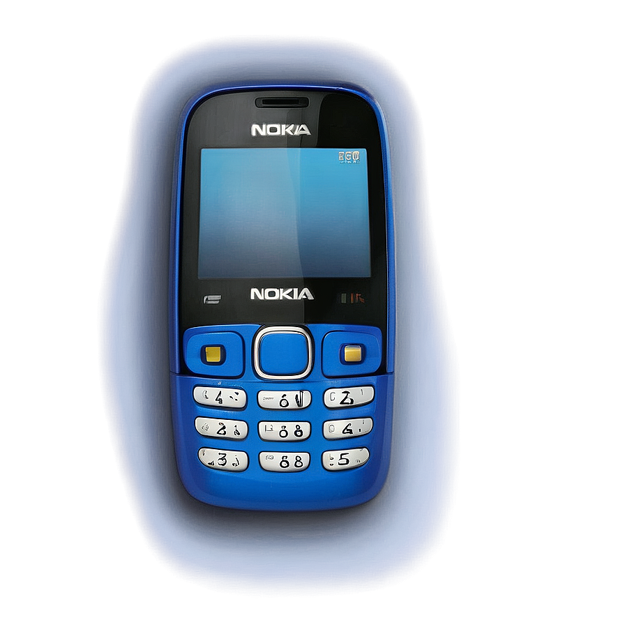 Nokia Phone In Blue Png 86 PNG Image