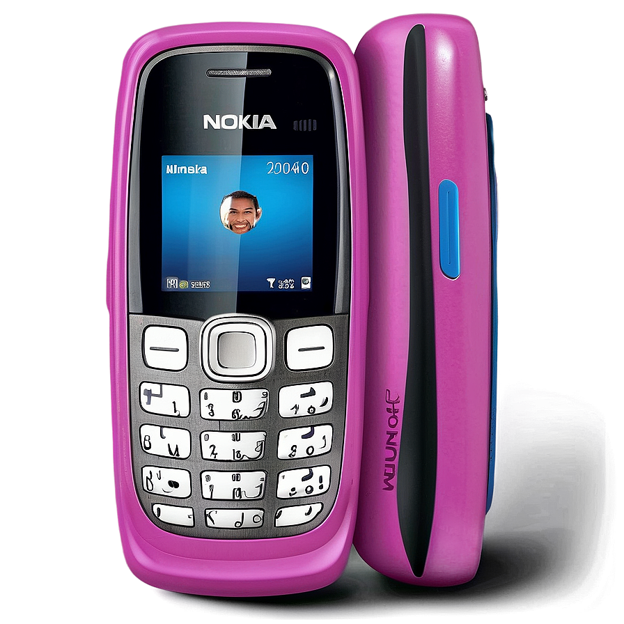 Nokia Phone In Pink Png Emw PNG Image