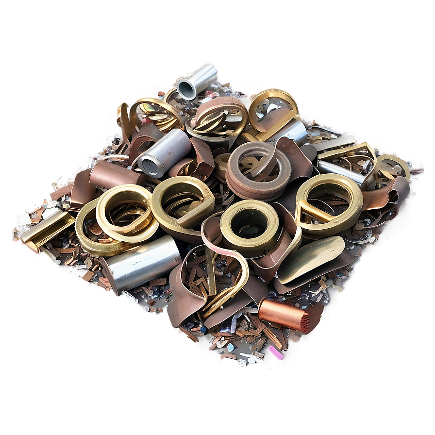 Non-ferrous Metal Scraps Png Xav97 PNG Image