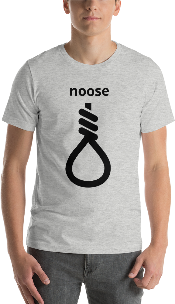 Noose Graphic Tshirt Design PNG Image