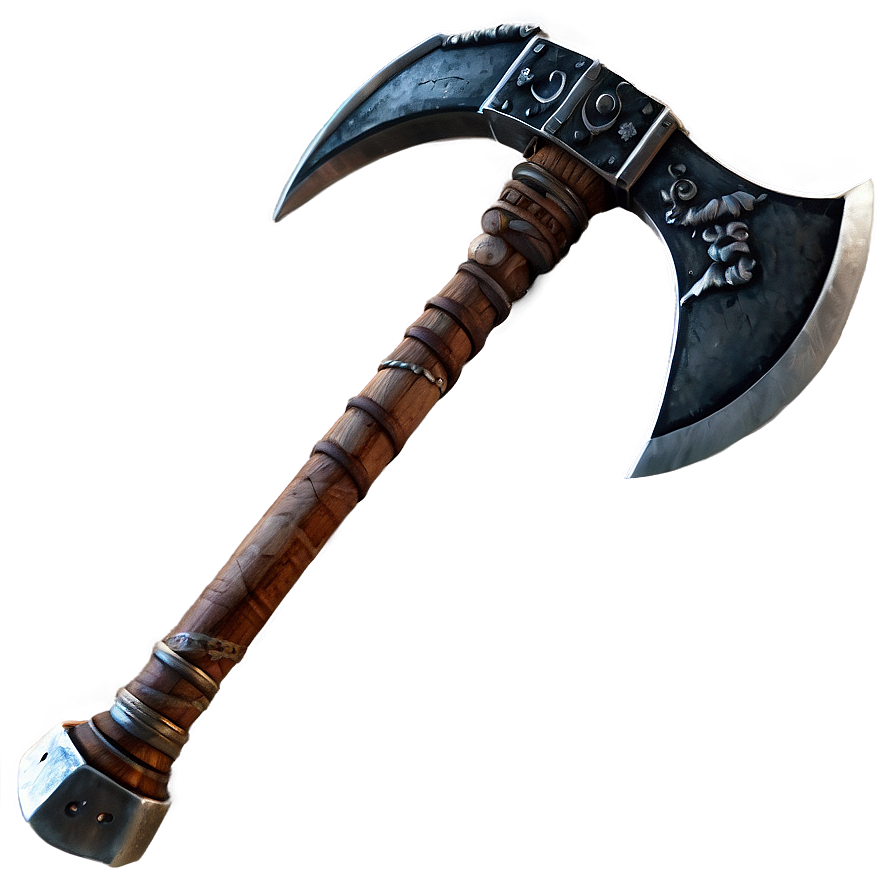 Nordic Battle Axe Png 06132024 PNG Image