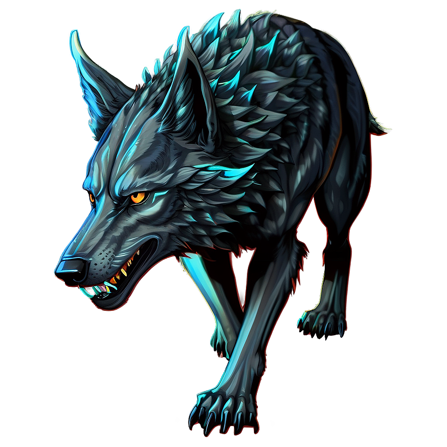 Norse Mythology Fenrir Wolf Png Kfc PNG Image