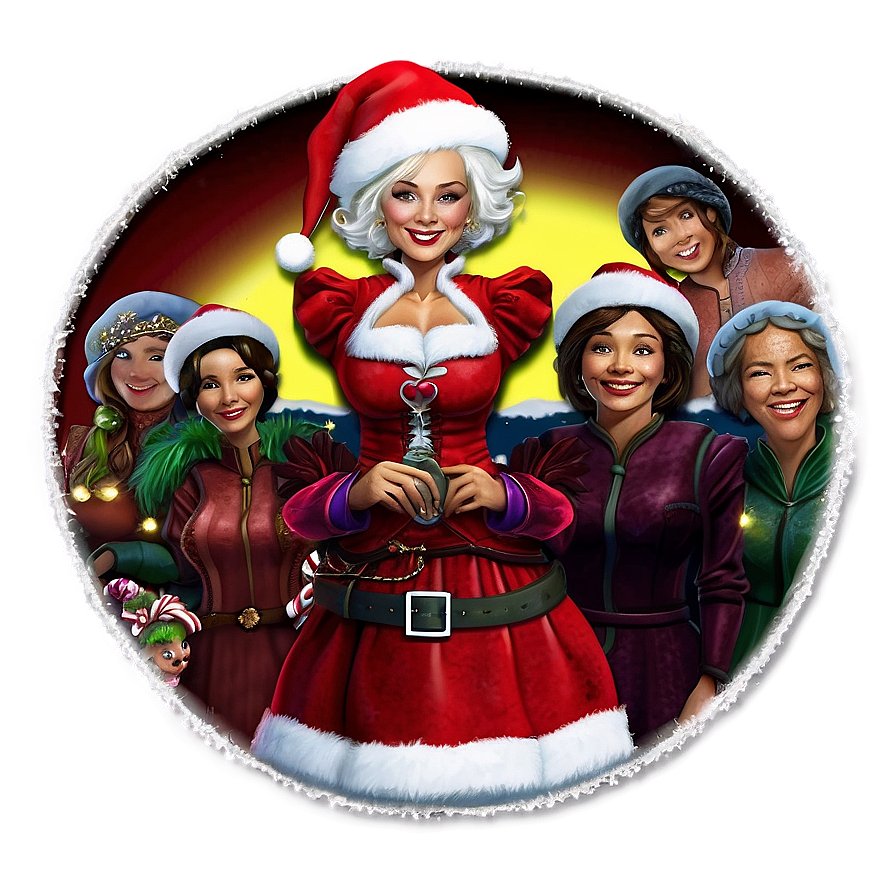 North Pole Mrs Claus Adventure Png Rfk10 PNG Image