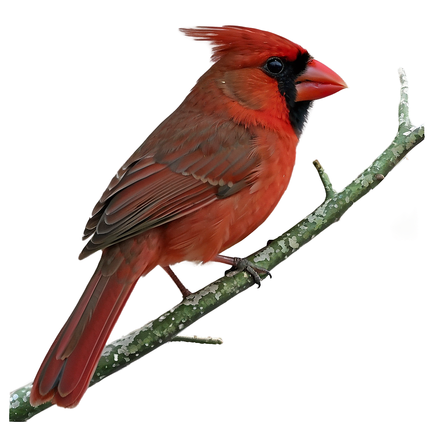 Northern Cardinal Male Png Prg PNG Image