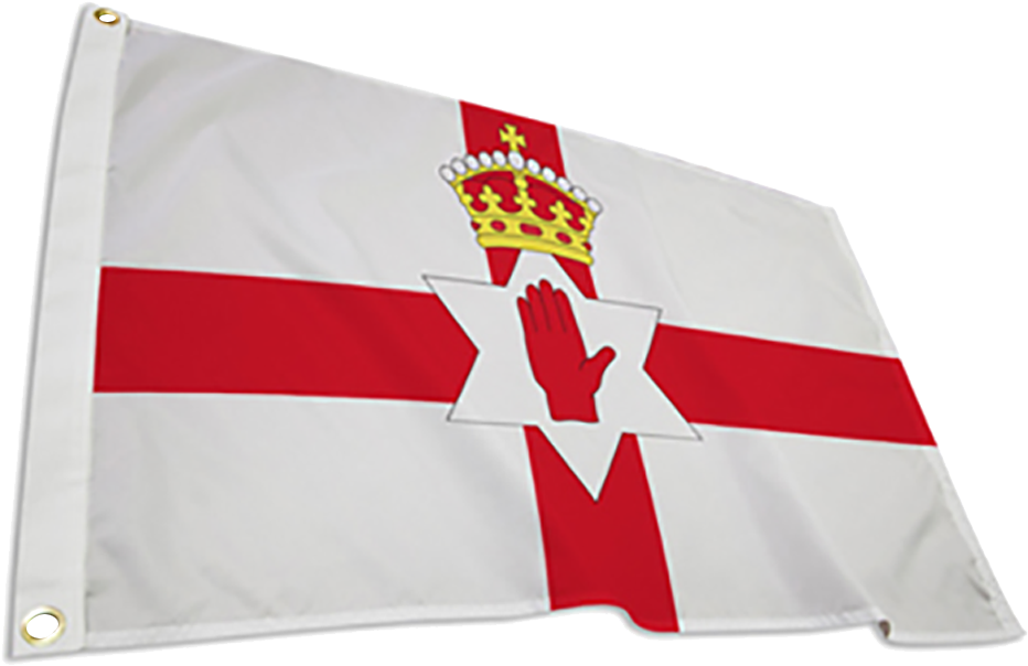 Northern Ireland Flag Waving PNG Image