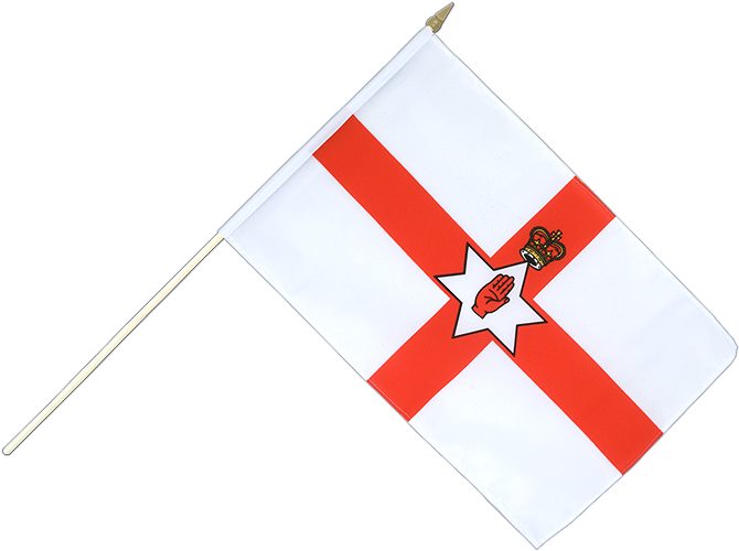 Northern Ireland Flagon Pole PNG Image