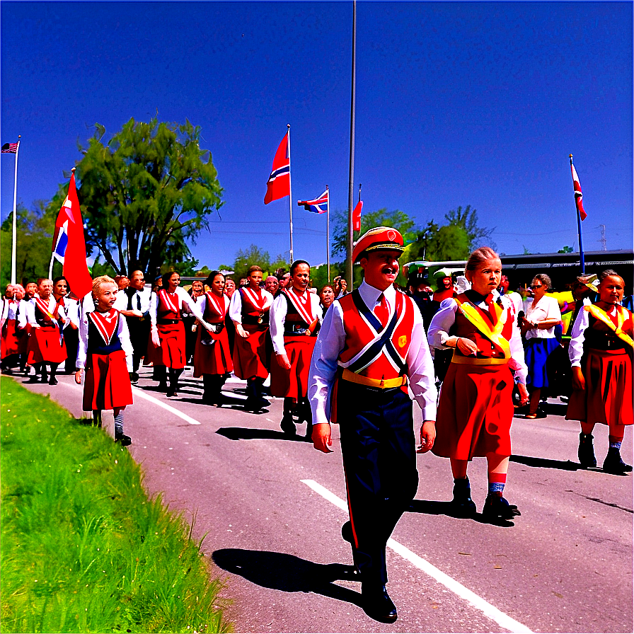 Norway Constitution Day Parade Png Hpy PNG Image