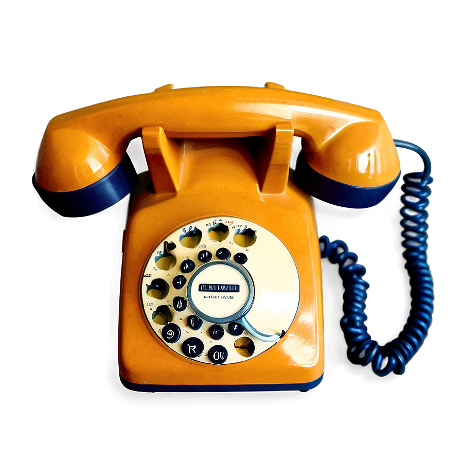 Nostalgic Landline Phone Png 06212024 PNG Image