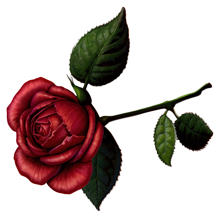 Nostalgic Rose Keepsake Png 06292024 PNG Image