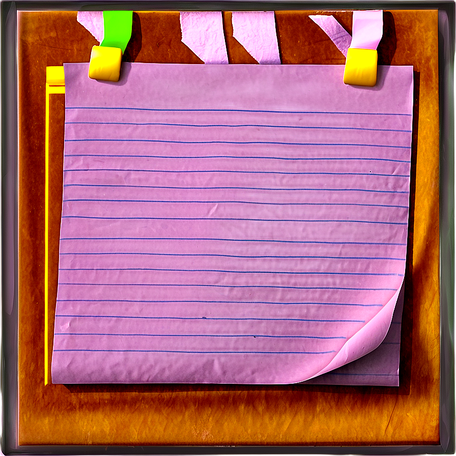 Note Paper Texture Png 91 PNG Image