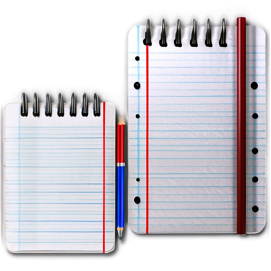 Notebook Paper For Writing Png 35 PNG Image