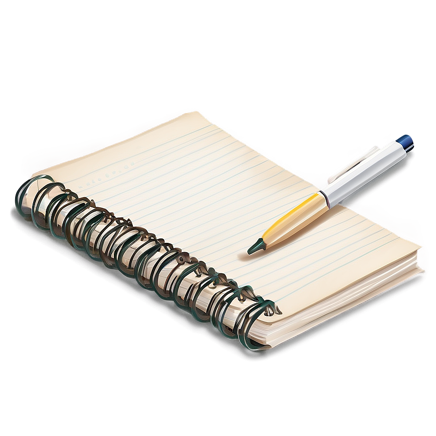 Notebook Paper For Writing Png Wea37 PNG Image