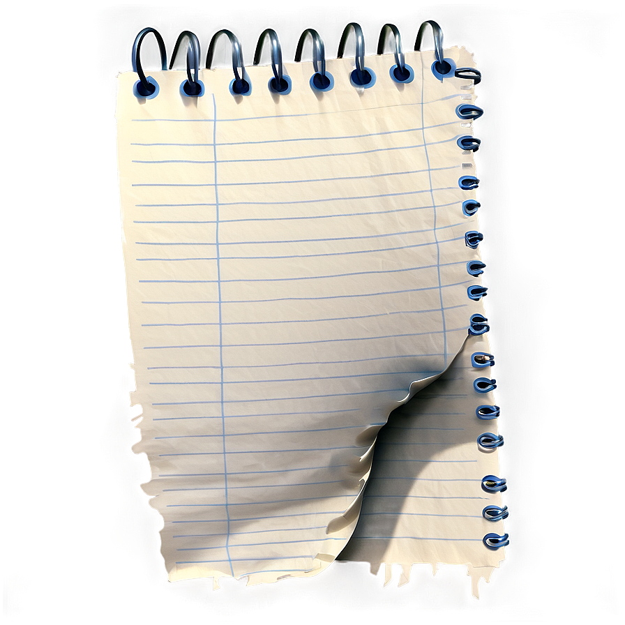 Notebook Paper Tear Png 05252024 PNG Image