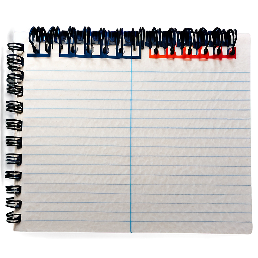 Notebook Paper With Border Png Aab PNG Image