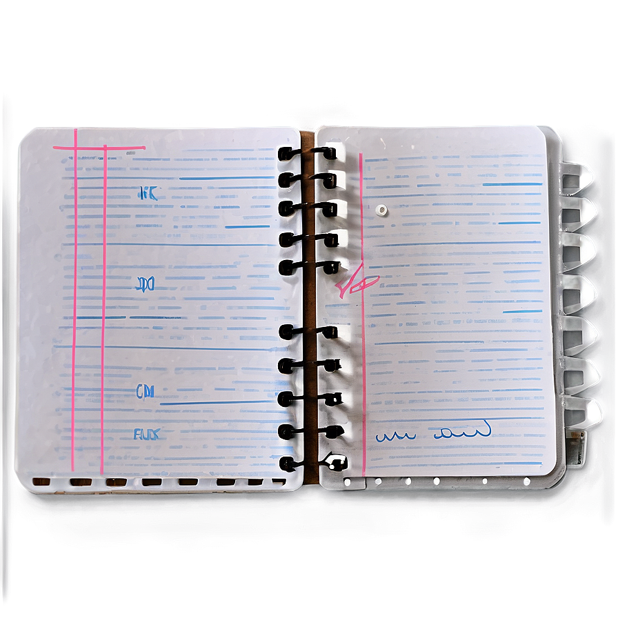 Notebook Paper With Holes Png 55 PNG Image