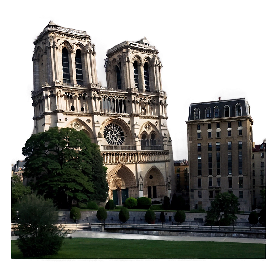 Notre Dame Skyline Png 95 PNG Image