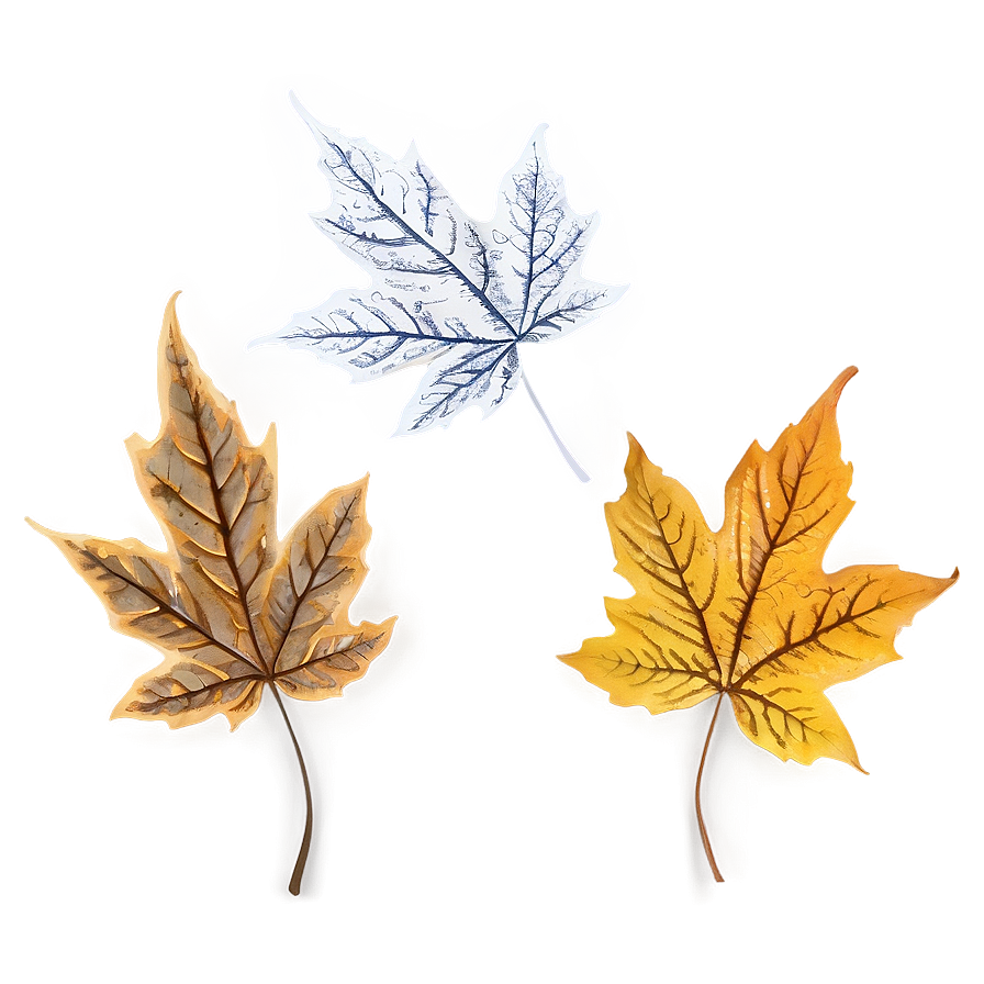 November Leaves Png 35 PNG Image