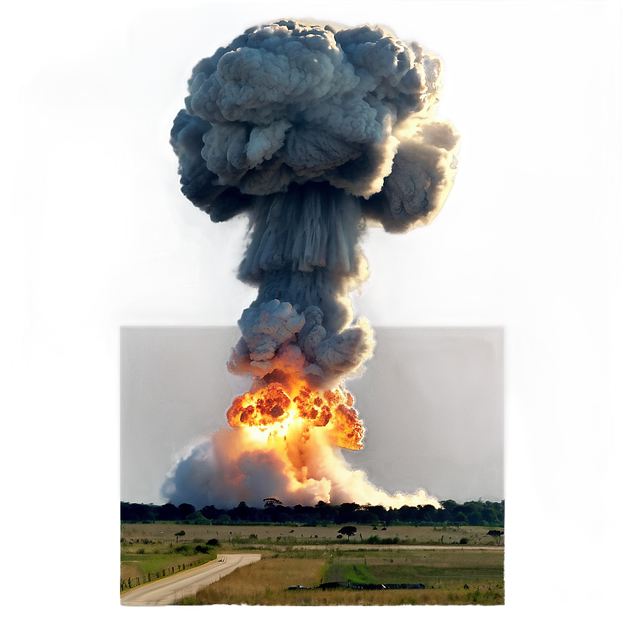 Nuclear Bomb Destruction Png 05252024 PNG Image