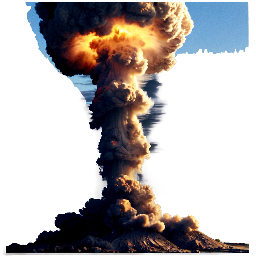 Nuclear Bomb Destruction Png Soh PNG Image