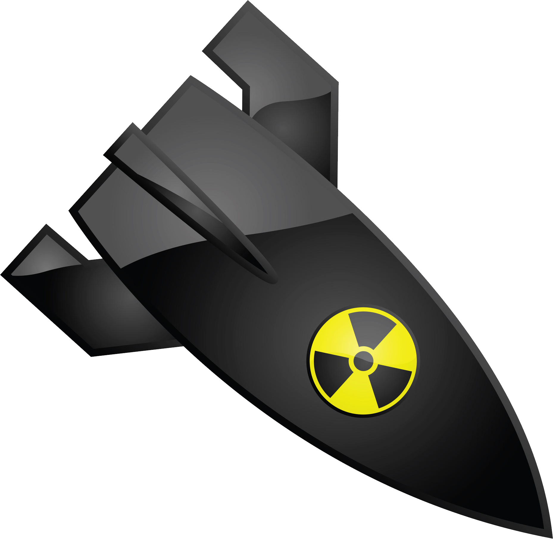 Nuclear Bomb Graphic PNG Image