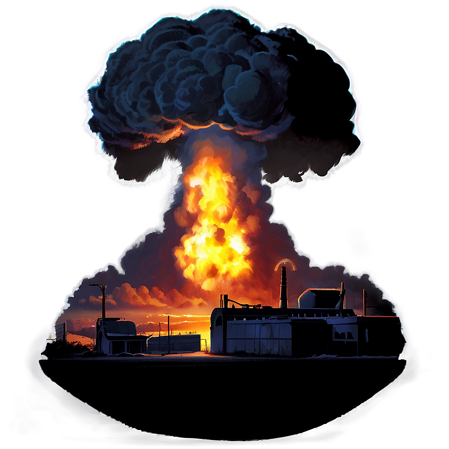 Nuclear Bomb Silhouette Png 67 PNG Image