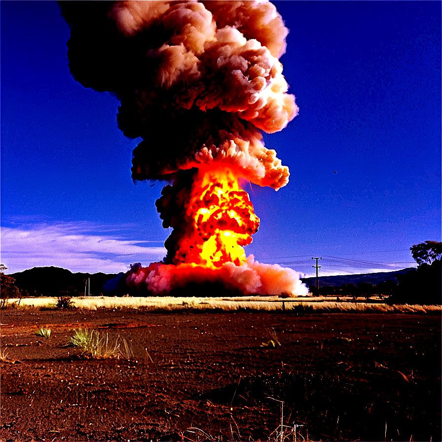 Nuclear Bomb Test Site Png Yhh44 PNG Image