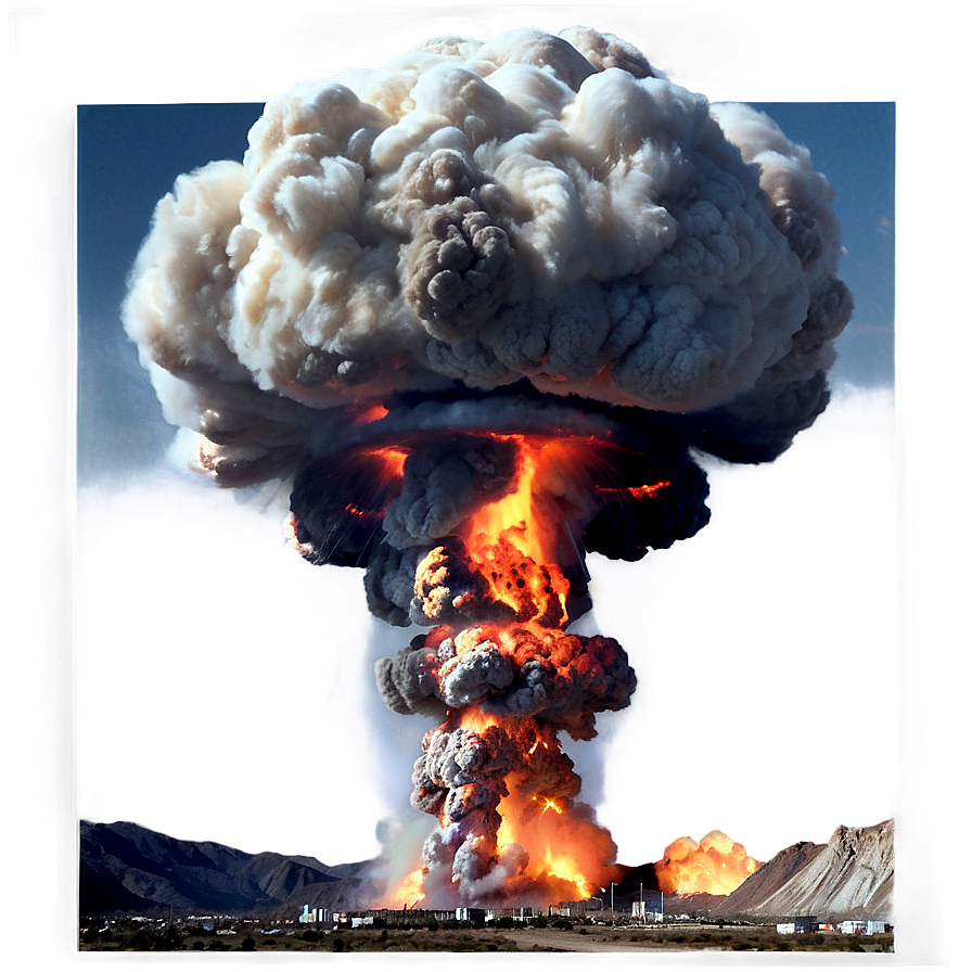 Nuclear Detonation Impact Png 39 PNG Image