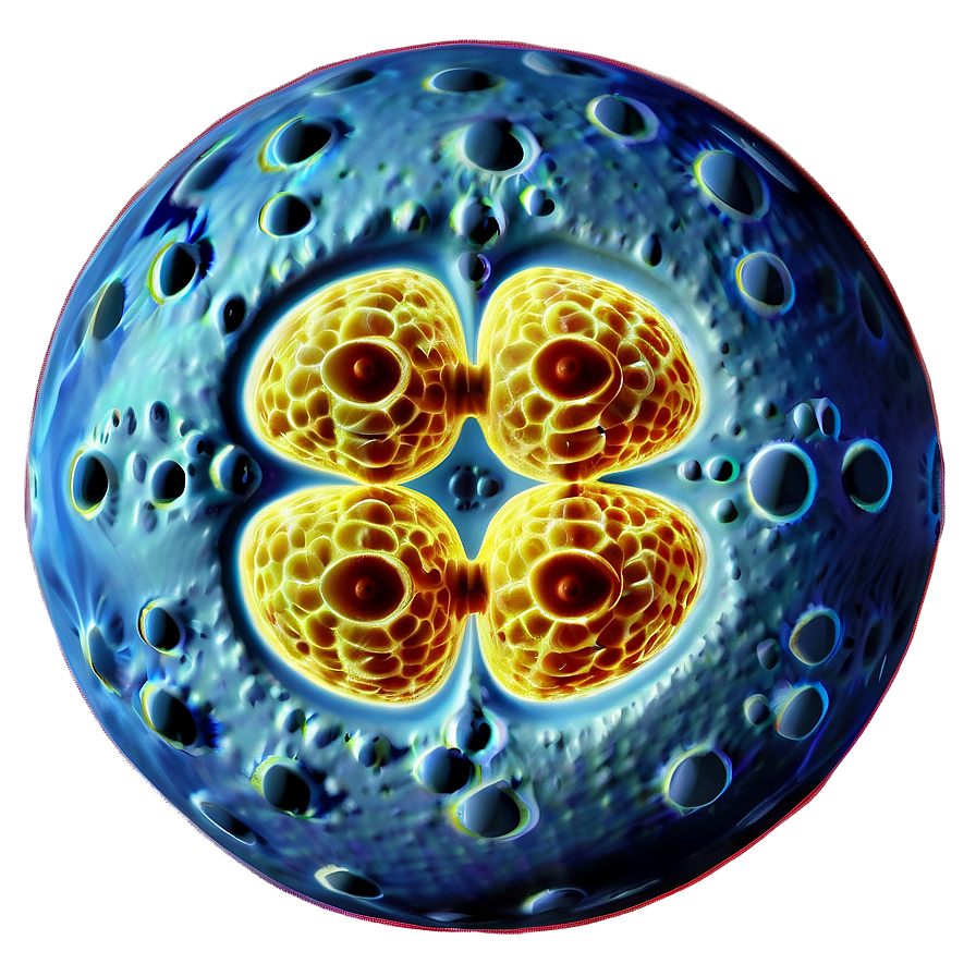 Nucleus In Mitosis Png Fcp38 PNG Image