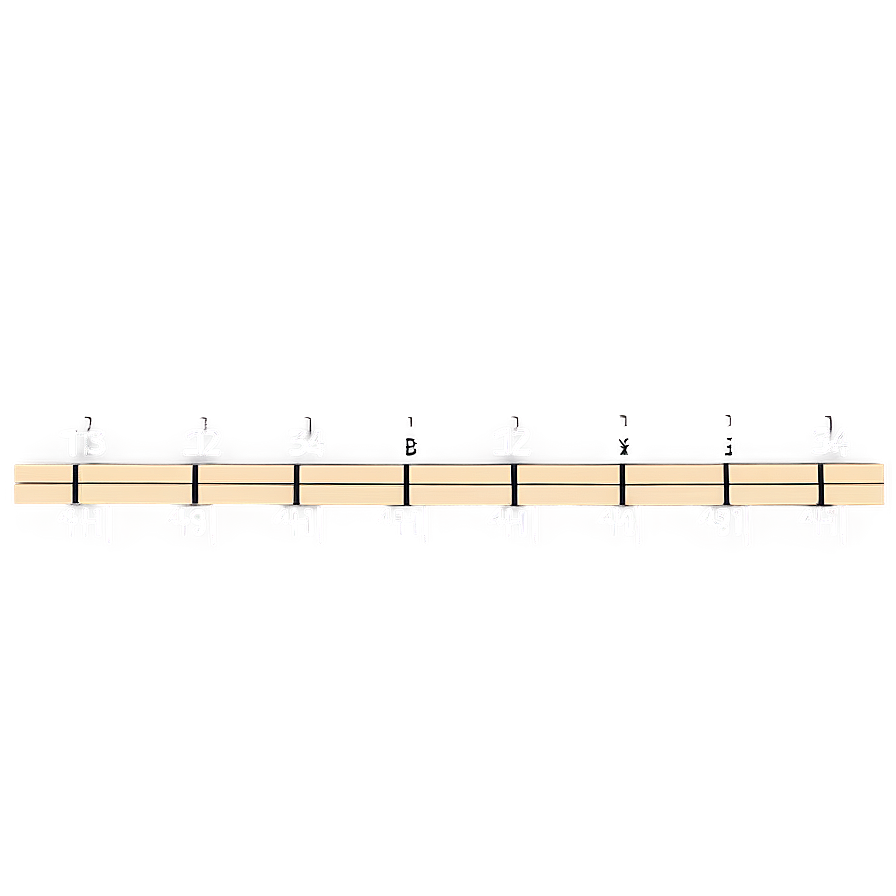 Number Line With Negative Numbers Png 06132024 PNG Image