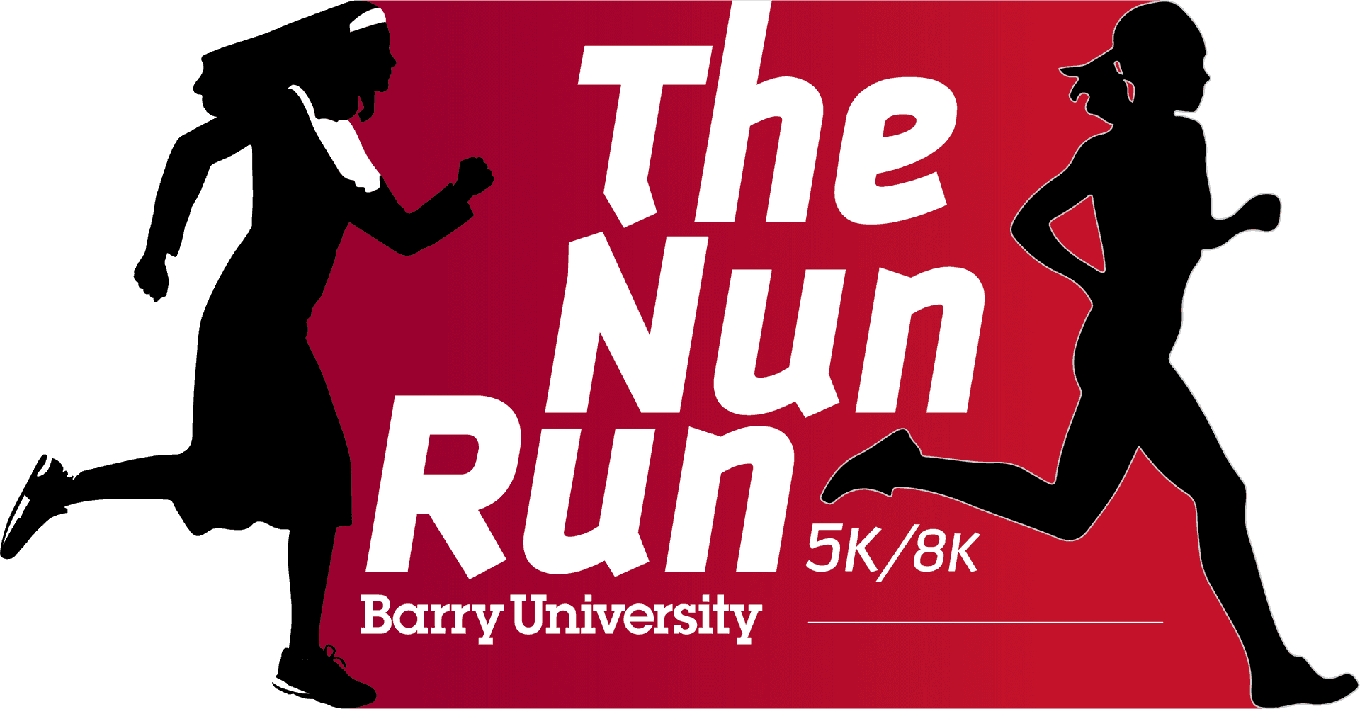 Nun Run Event Banner PNG Image