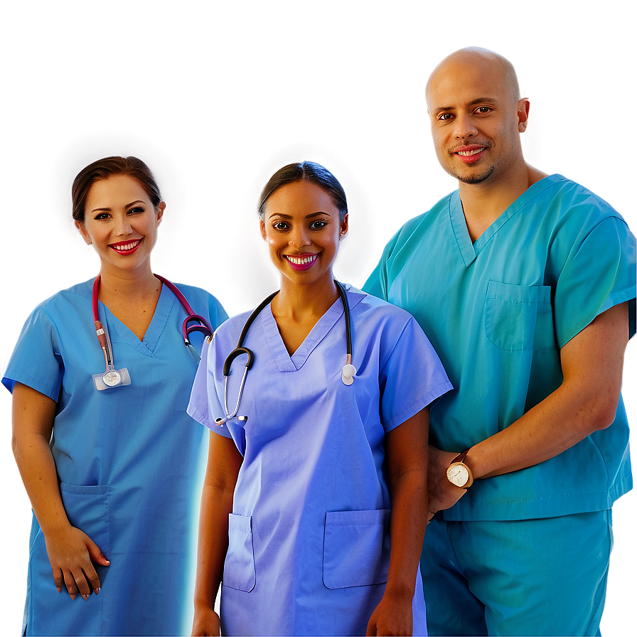 Nurse And Surgical Team Png Ufc PNG Image