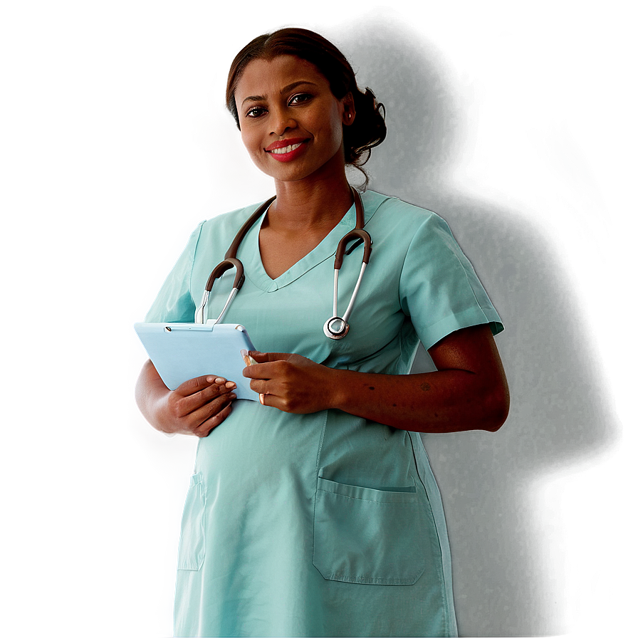 Nurse In Maternity Ward Png Ehv PNG Image