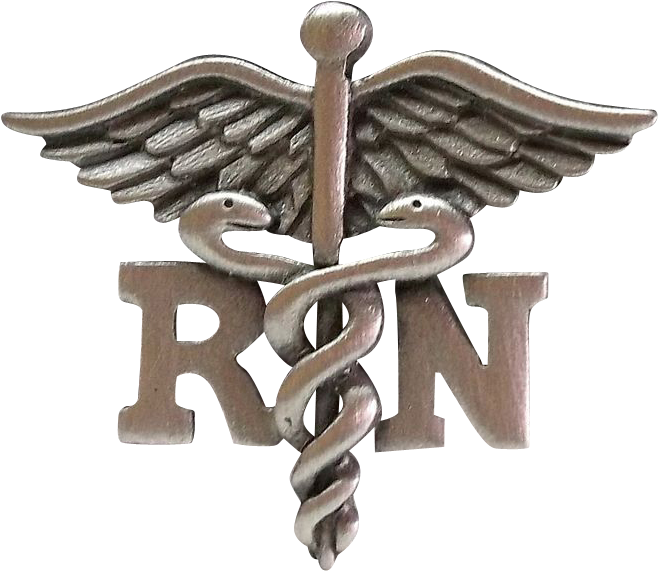 Nurse Medical Symbol Pin PNG Image