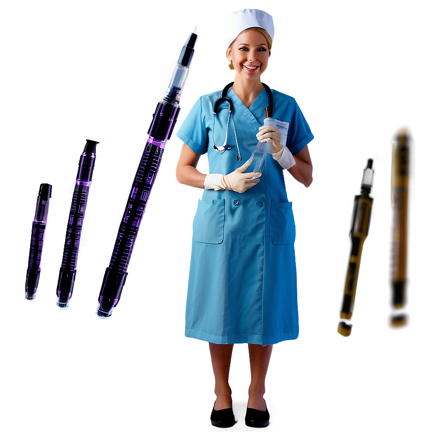 Nurse With Syringe Png 94 PNG Image