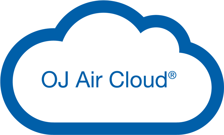 O J Air Cloud Logo PNG Image