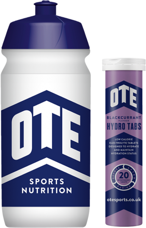 O T E Sports Nutrition Blackcurrant Hydro Tabs PNG Image