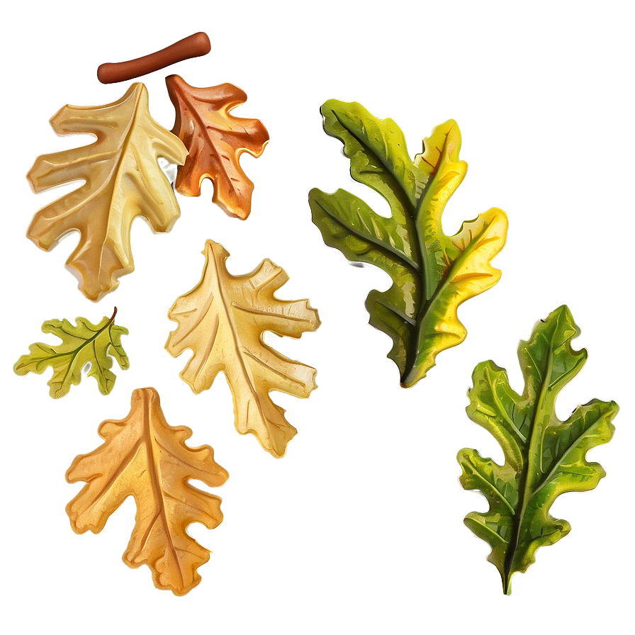 Oak Leaves Falling Png 61 PNG Image