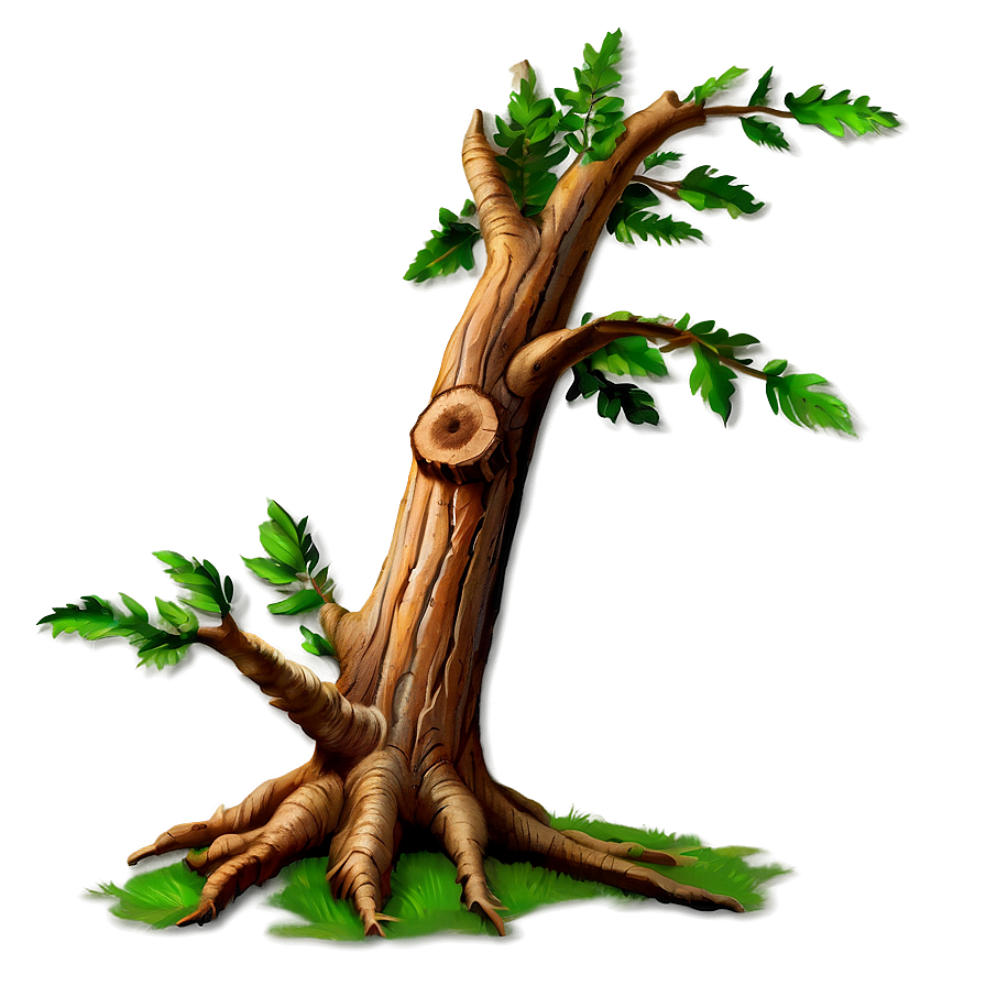 Oak Tree Log Png 05252024 PNG Image