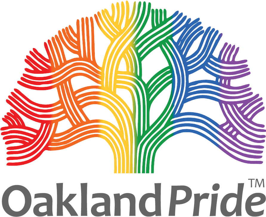 Oakland Pride Colorful Hands Tree Logo PNG Image