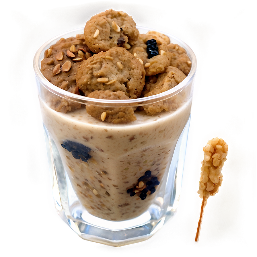 Oatmeal Cookie Smoothie Png Pjk PNG Image