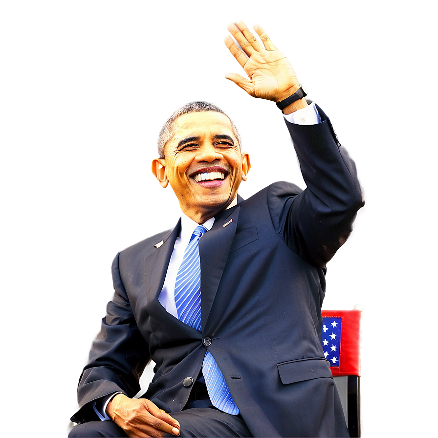 Obama Farewell Wave Png 05242024 PNG Image