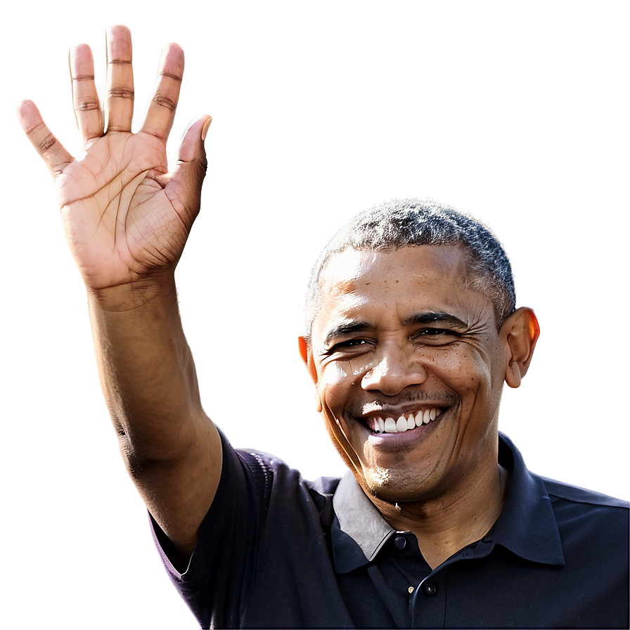 Obama Farewell Wave Png 74 PNG Image