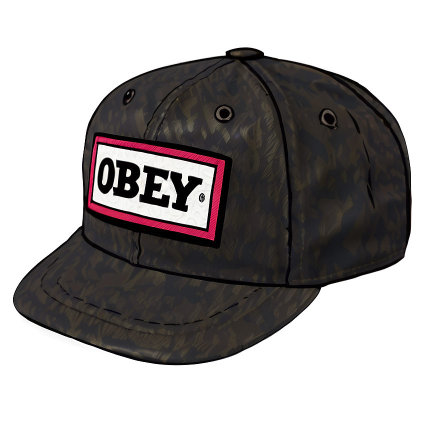 Obey Hat C PNG Image